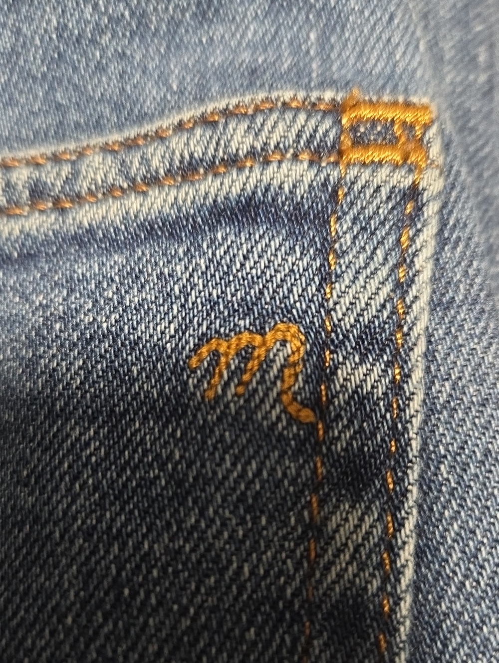Madewell Mid-rise Kick Out Jeans 27 - Picture 7 of 7